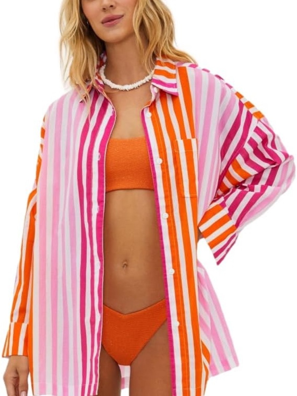 BEACHRIOT Top Women’s Small Alexa Top in Sunset Stripes REVOLVE